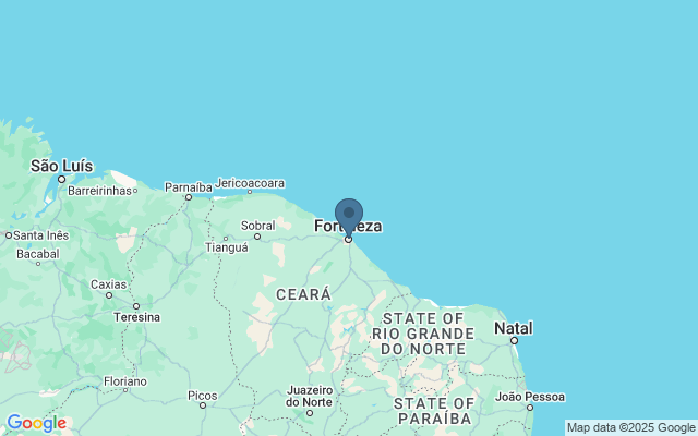 Kaart met locatie Buggytocht Fortaleza